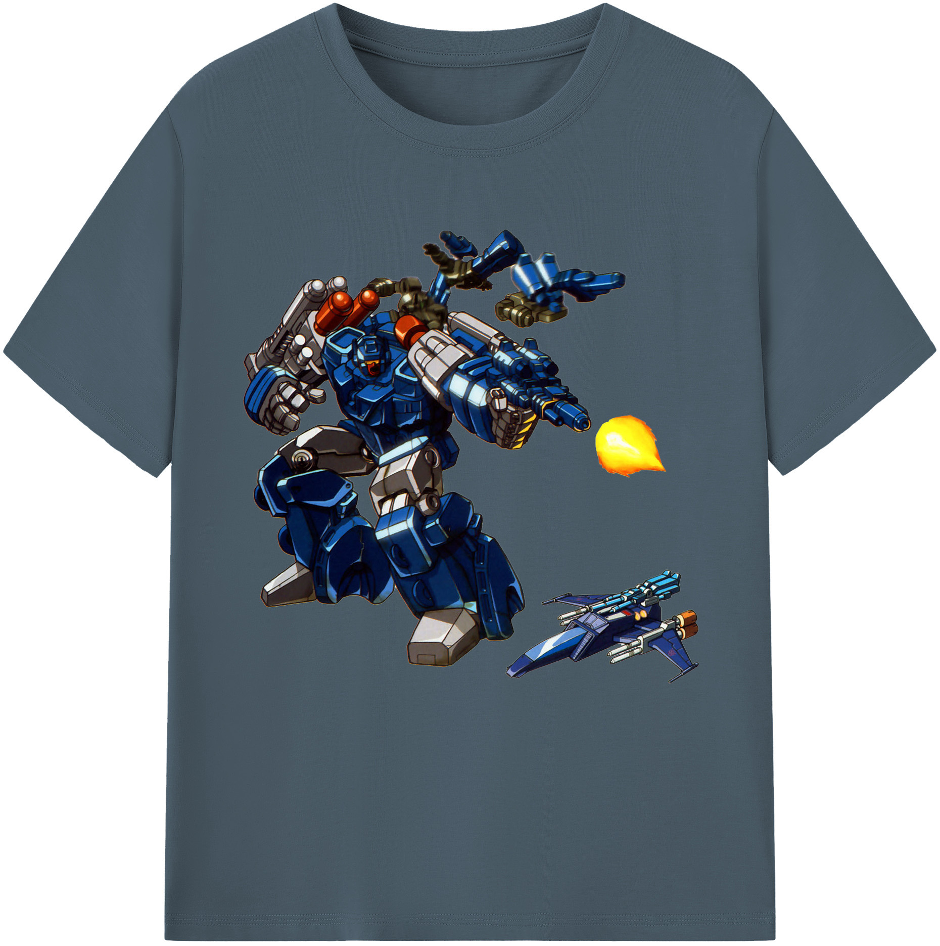 （画像用）  綿100％半袖Tシャツ（フロントプリント）